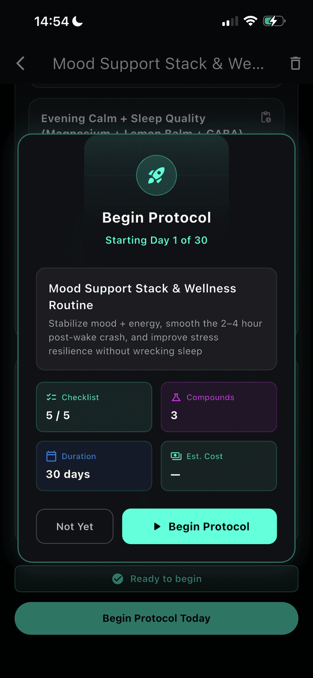 Begin Protocol