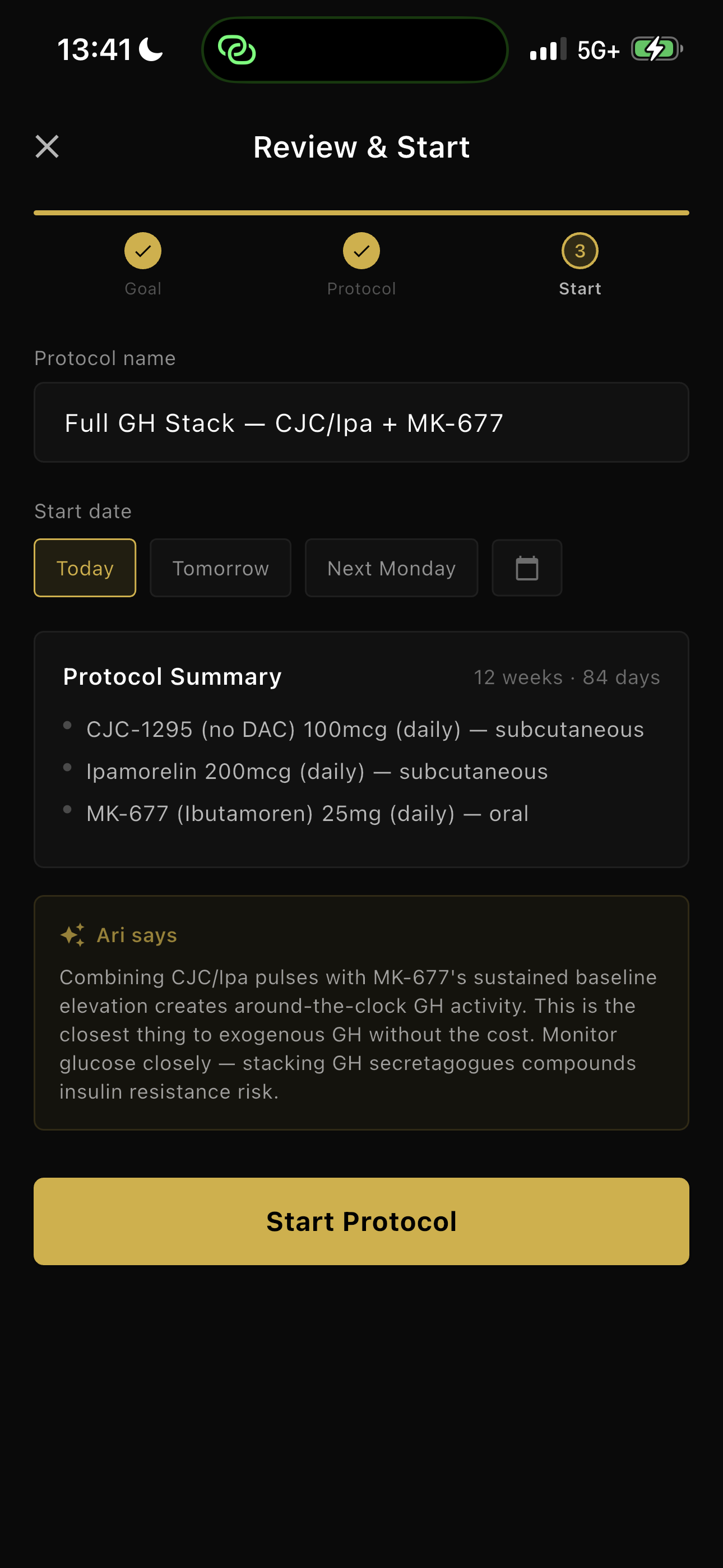 Review your protocol with Ari's commentary